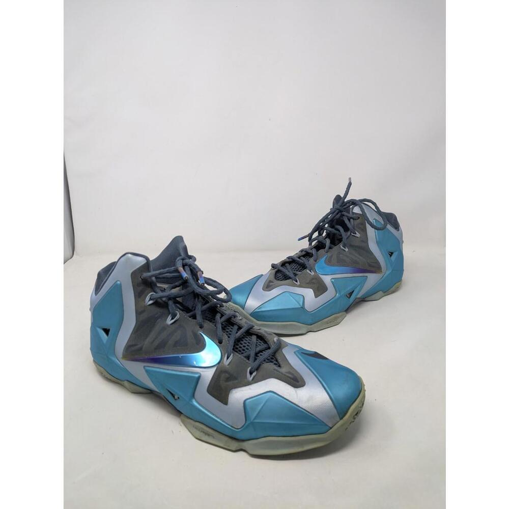Nike LeBron 11 Armory Slate Gamma Blue |616175-401 Size 12 MEN US